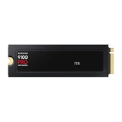 Samsung 9100 Pro SSD hűtőbordával PCIe 5.0 NVMe M.2 14700/13300MB/s 1TB