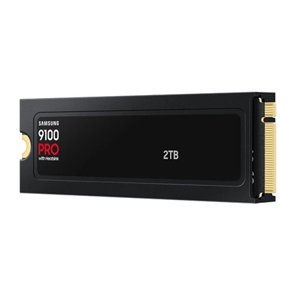 Samsung 9100 Pro SSD hűtőbordával PCIe 5.0 NVMe M.2 14700/13400MB/s 2TB