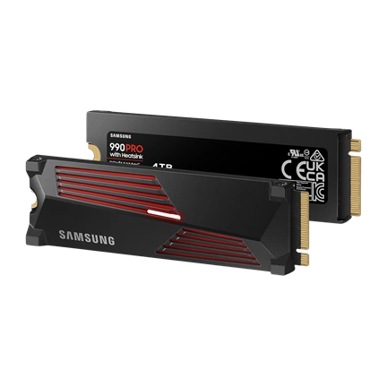 Samsung 990 Pro PCIe 4.0 NVMe M.2 SSD 4TB /w Heatsink