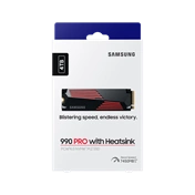 Samsung 990 Pro PCIe 4.0 NVMe M.2 SSD 4TB /w Heatsink