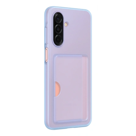 Samsung Galaxy A26 5G kártyatartós tok, kék