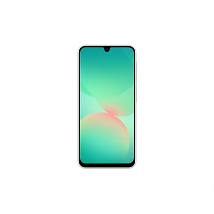 Samsung Galaxy A26 5G okostelefon - 6,7" FHD+ Super AMOLED kijelző, 50MP kamera, 6GB, 128GB, fehér