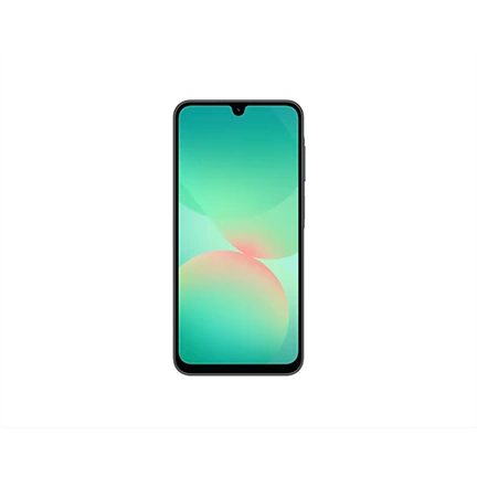 Samsung Galaxy A26 5G okostelefon - 6,7" FHD+ Super AMOLED kijelző, 50MP kamera, 8GB, 256GB, fekete