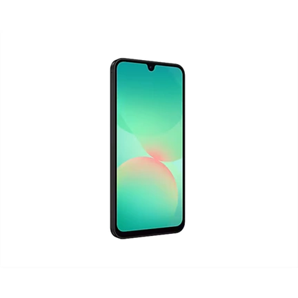 Samsung Galaxy A26 5G okostelefon - 6,7" FHD+ Super AMOLED kijelző, 50MP kamera, 8GB, 256GB, fekete