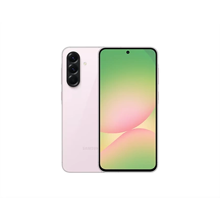 Samsung Galaxy A56 5G okostelefon - 6,7" FHD+ Super AMOLED kijelző, 50MP kamera, 8GB, 128GB, rózsaszín