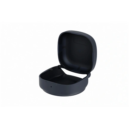 Samsung Galaxy Buds4 | Buds4 Pro mágneses álló tok, sötétkék