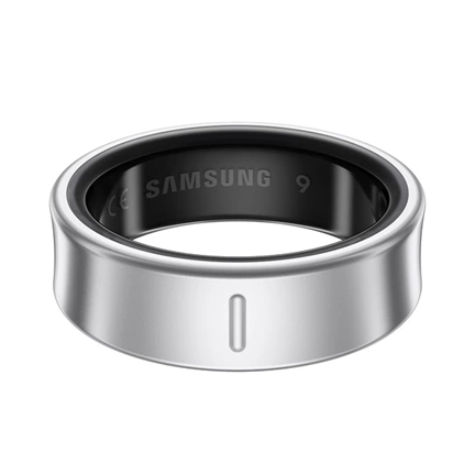 Samsung Galaxy Ring okosgyűrű - 7-es méret, titánezüst