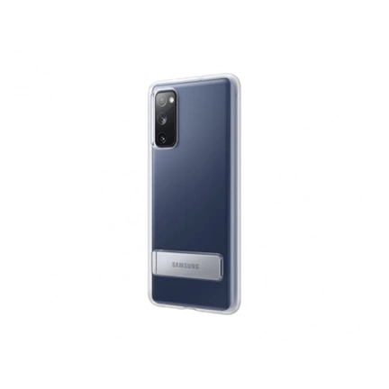 Samsung Galaxy S20 FE átlátszó álló tok