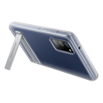 Samsung Galaxy S20 FE átlátszó álló tok