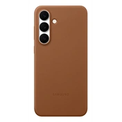 Samsung Galaxy S25 FE vegán bőrtok, barna