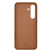 Samsung Galaxy S25 FE vegán bőrtok, barna