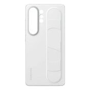 Samsung Galaxy S25 Ultra álló tok szíjjal - fehér