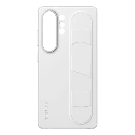 Samsung Galaxy S25 Ultra álló tok szíjjal - fehér