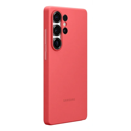 Samsung Galaxy S25 Ultra szilikontok - piros