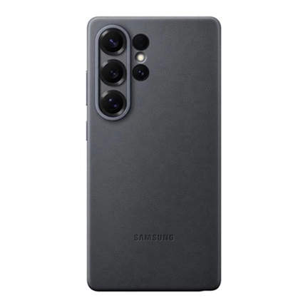 Samsung Galaxy S25 Ultra vegán bőrtok - fekete