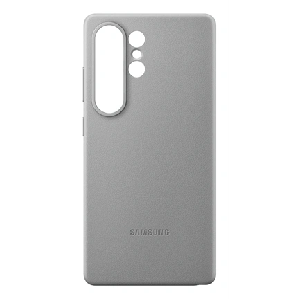 Samsung Galaxy S25 Ultra vegán bőrtok - szürke