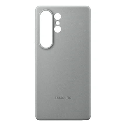 Samsung Galaxy S25 Ultra vegán bőrtok - szürke