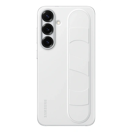 Samsung Galaxy S25+ álló tok szíjjal - fehér