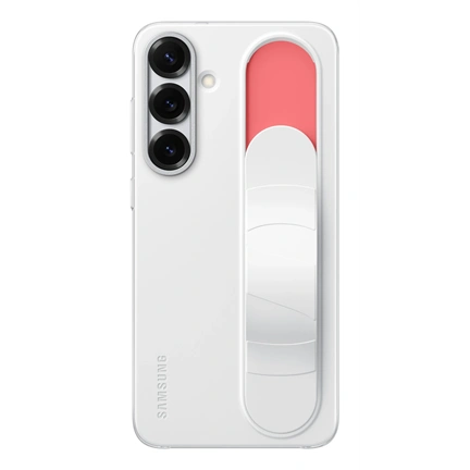 Samsung Galaxy S25+ álló tok szíjjal - fehér