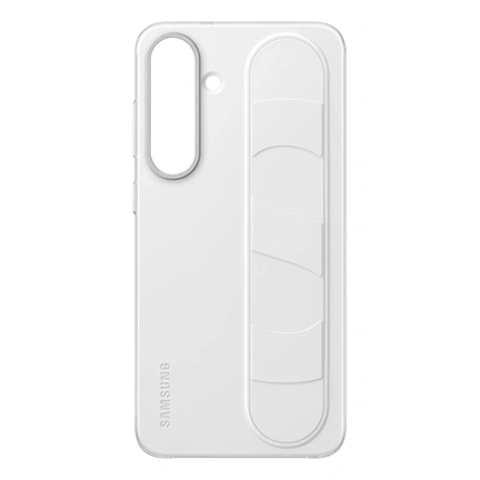 Samsung Galaxy S25+ álló tok szíjjal - fehér