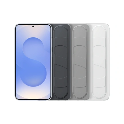 Samsung Galaxy S25+ álló tok szíjjal - fehér