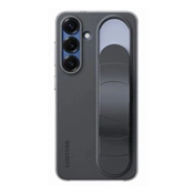 Samsung Galaxy S25 álló tok szíjjal - fekete