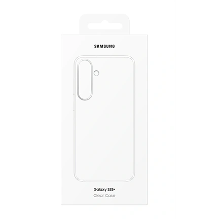 Samsung Galaxy S25+ átlátszó tok