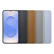 Samsung Galaxy S25+ vegán bőrtok - fekete