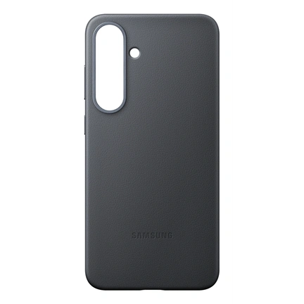 Samsung Galaxy S25+ vegán bőrtok - fekete