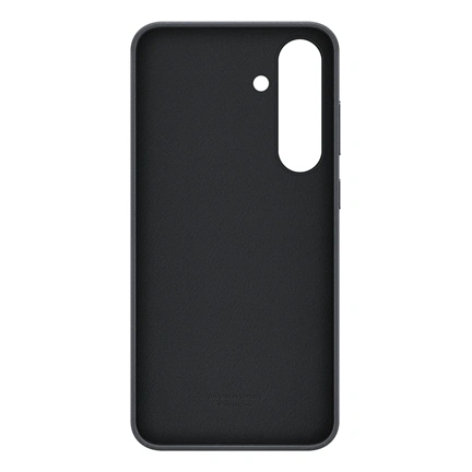 Samsung Galaxy S25+ vegán bőrtok - fekete
