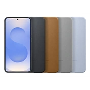 Samsung Galaxy S25+ vegán bőrtok - fekete