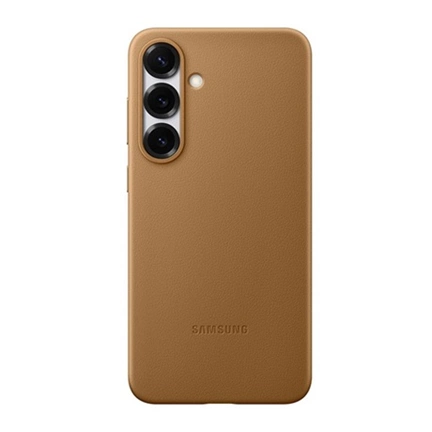 Samsung Galaxy S25+ vegán bőrtok - tevebarna
