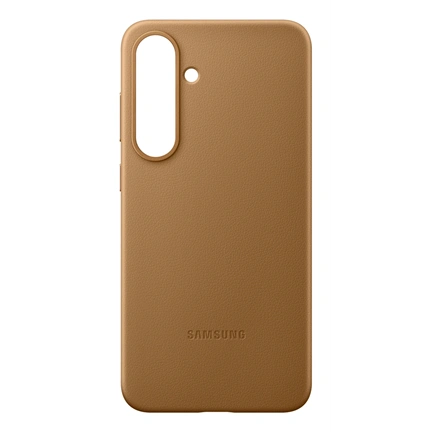 Samsung Galaxy S25+ vegán bőrtok - tevebarna
