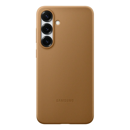 Samsung Galaxy S25+ vegán bőrtok - tevebarna