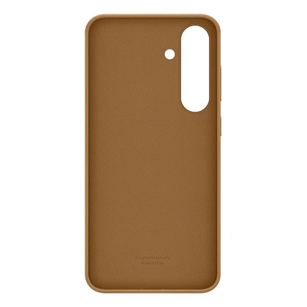Samsung Galaxy S25+ vegán bőrtok - tevebarna