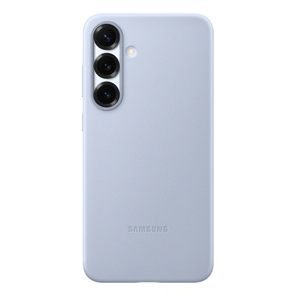 Samsung Galaxy S25+ vegán bőrtok - világoskék