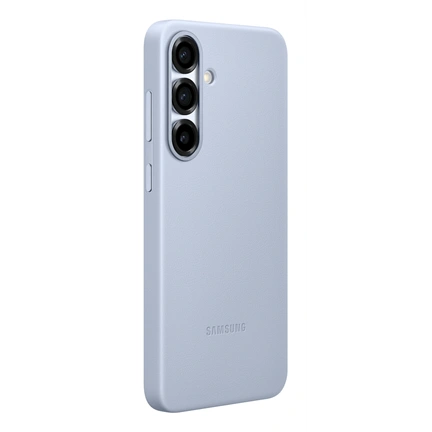 Samsung Galaxy S25+ vegán bőrtok - világoskék