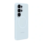 Samsung Galaxy S26 Ultra szilikon mágneses tok, világoskék