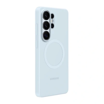 Samsung Galaxy S26 Ultra szilikon mágneses tok, világoskék