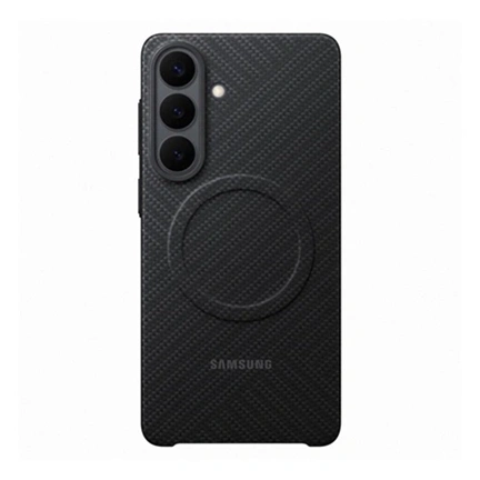 Samsung Galaxy S26+ karbon mágneses tok, fekete