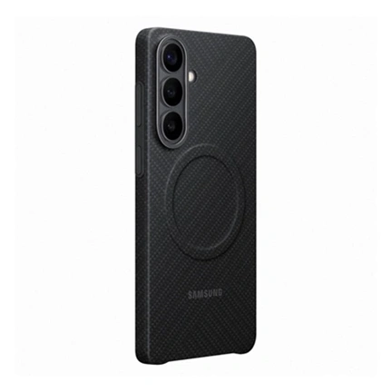 Samsung Galaxy S26+ karbon mágneses tok, fekete