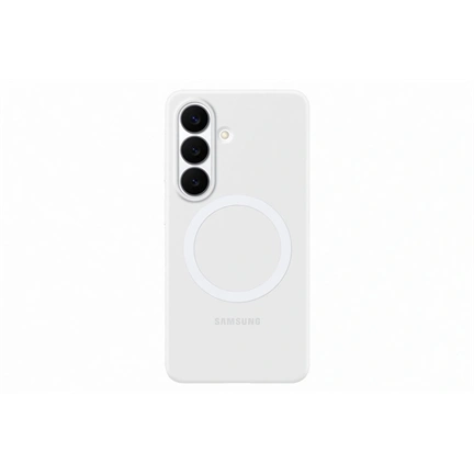 Samsung Galaxy S26 szilikon mágneses tok, fehér