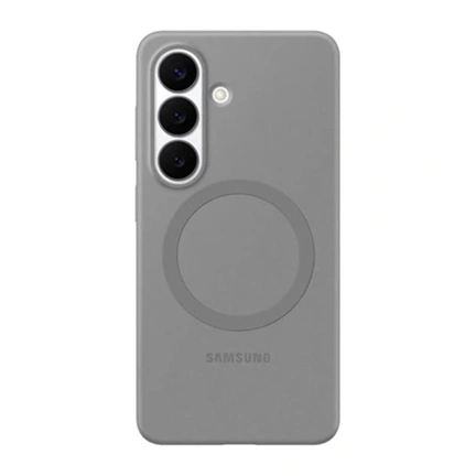 Samsung Galaxy S26+ szilikon mágneses tok, szürke