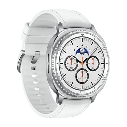 Samsung Galaxy Watch8 Classic okosóra – Bluetooth , 46mm, fehér
