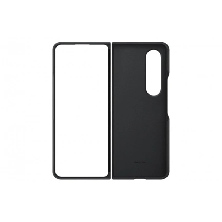 Samsung Galaxy Z Fold4 bőrtok - fekete