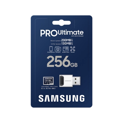 Samsung MicroSD kártya - 256GB MB-MY256SB/WW