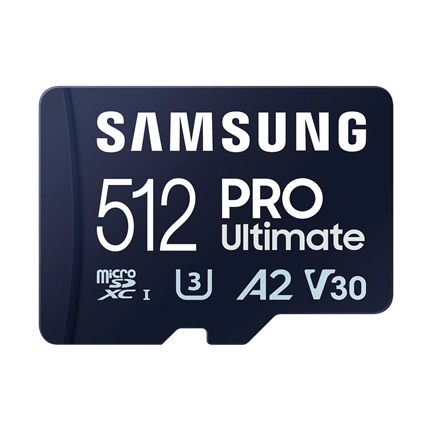 Samsung MicroSD kártya - 512GB MB-MY512SB/WW (PRO Ultimate kártyaolvasóval, Class10, R200/W130, 512GB)