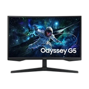 Samsung Monitor 27" - LS27CG552EU (VA, 2560x1440, 16:9, QHD, 165HZ, 300cd/m2, 1ms, Curved)