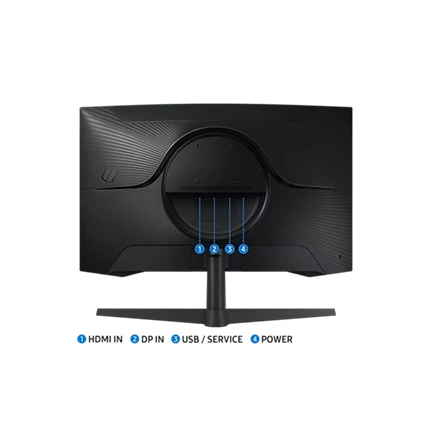 Samsung Monitor 32" - S32CG552EU (VA, 2560x1440, 16:9, QHD, 165HZ, 300cd/m2, 1ms, Curved)