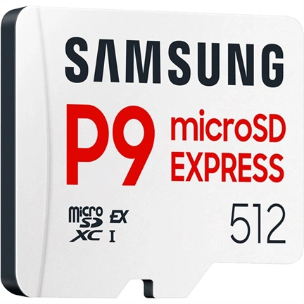 Samsung P9 microSD Express memóriakártya - UHS-I, U3, V30, A1, R800MB/s, 512GB